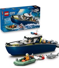 Lego City Police Boat 60456
