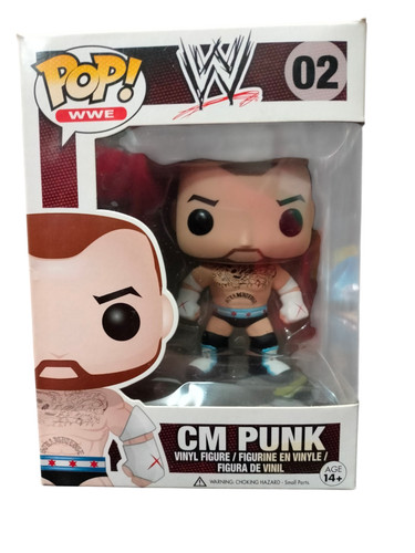 Funko pop wwe punk 02 - funko, cm