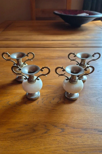 Vintage miniature metal - x4,