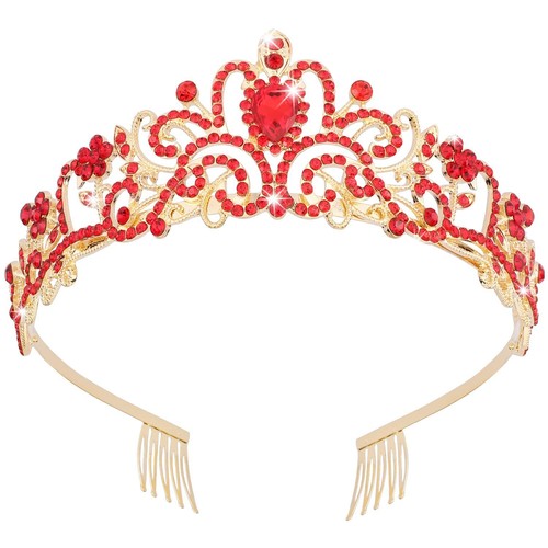 Silver rhinestone tiaras and - silver,
