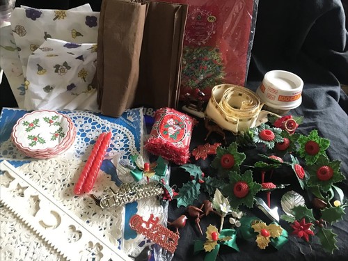 Vintage plastic christmas - 30+,