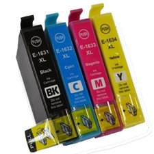 Non-OEM Ink for Epson WorkForce WF-2530WF Printer High Cap Cartridges Full Set