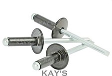 BLACK POP RIVETS EXTRA LARGE