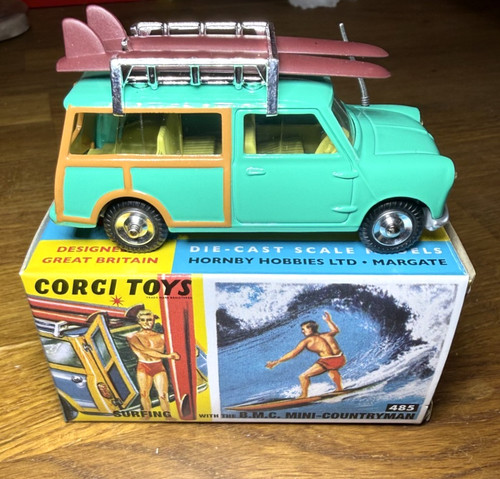 Corgi 485 bmc mini countryman - bmc,
