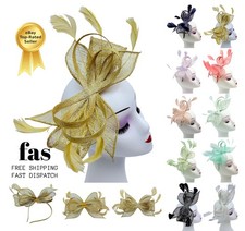 Women Sinamay Bow Loops