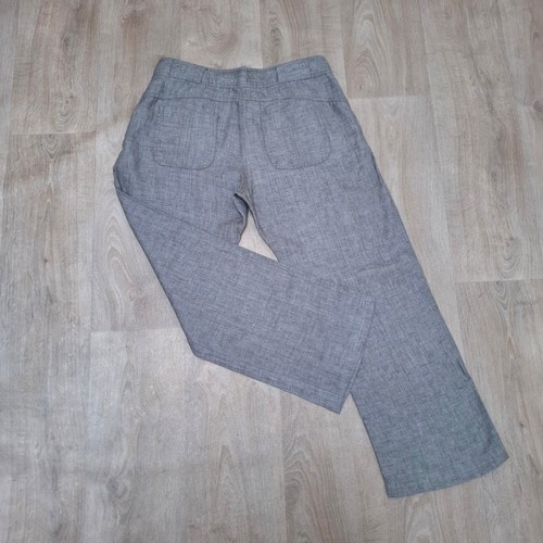 Womens linen trousers size - size, 14