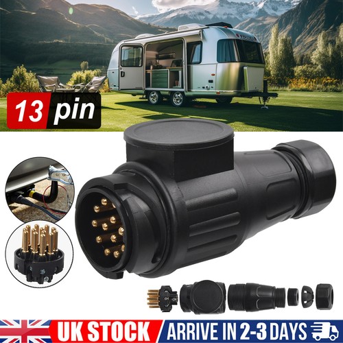 Pin trailer caravan plug 12 - 13,