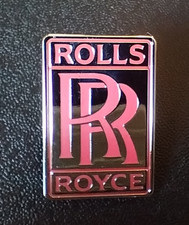 ROLLS ROYCE  Cars Logo  - Enamel Badge. 3.0 cm X 2.0 cm.  Attractive Badge  (41)
