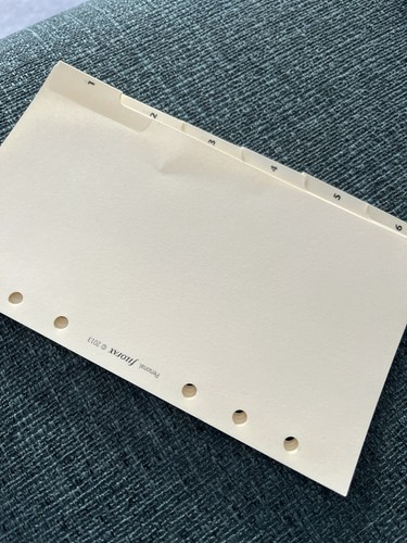 Filofax personal size - filofax,