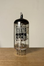 Brimar ECC83 Double Triode Medium Plate Halo Tests Good Made in England