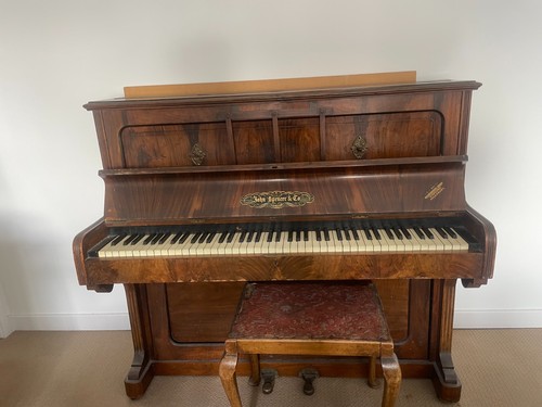 Upright piano used - used, john
