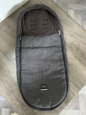 Mamas & Papas Chestnut Tweed Luxury Footmuff Cosytoes