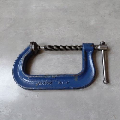 Record 121 clamp made in - record, g