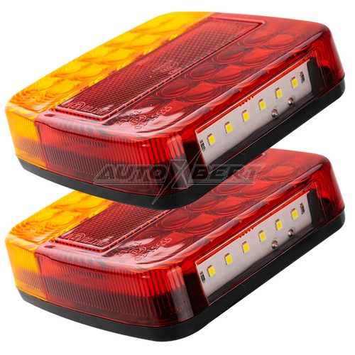 12v led rear tail - 2x,