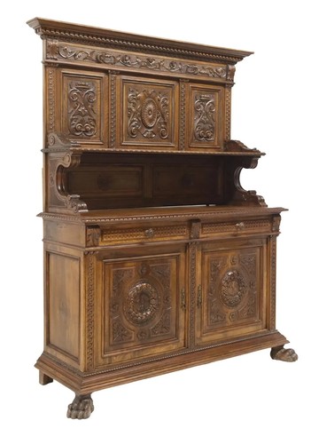 Antique sideboard italian - sideboard,,