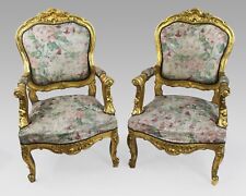 Pair of Vintage Carved