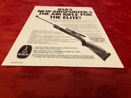 Pgun6 advert 11x8 bsa new - bsa,