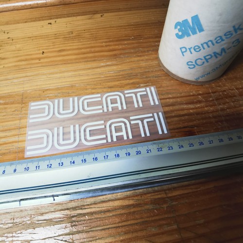 Ducati dualine fuel - , decal