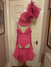WOMENS COSTUME ICE SKATING CABARET SHOW GIRL DANCER THEATRICAL DANCE THEATRE ?