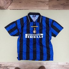 Inter Milan 1996/97 Home Shirt Pirelli XL Iconic Classic in Perfect Condition