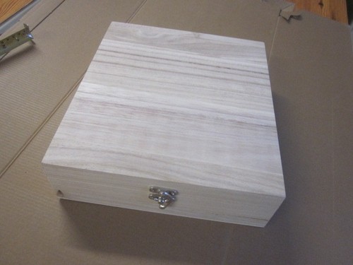 Wooden stoarge box with - stoarge,