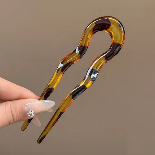 Shaped hair fork fashion - u-shaped,
