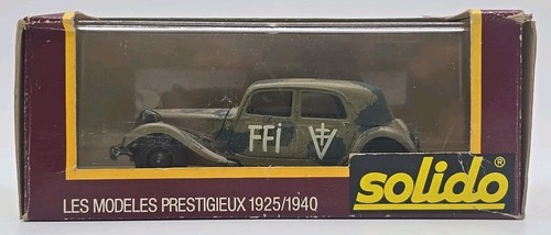 Solido citroen traction ffi - 15,