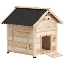 Pawhut wooden duck house - wooden,