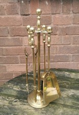 Old Vintage Brass Fire
