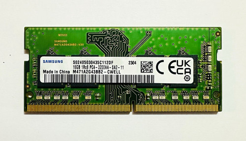 Samsung 16gb ddr4 dimm - ddr4, so-dimm