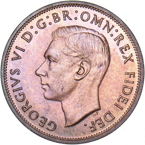1950 proof penny - -, george