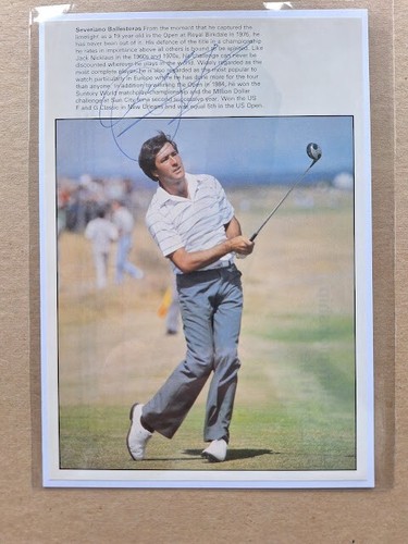 Seve ballesteros golf - seve,
