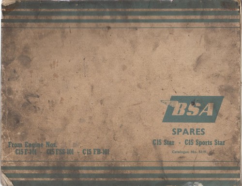 Bsa c15 star sports - star,