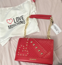 Love Moschino Red Studded