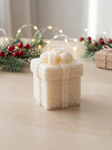 Christmas gift present box - box, soy