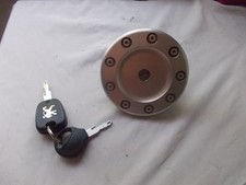 PEUGEOT 206 RACING ALUMINIUM LOCKING FUEL CAP WITH 2 KEYS 2004 YR PEUGEOT SPORT