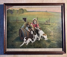 Antique Edwardian Era Print