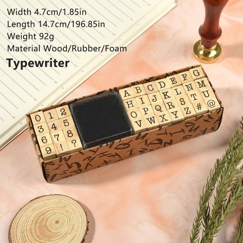 40pcs set wood rubber stamps - 40pcs,