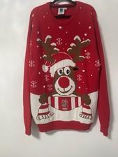 Men’s Christmas Jumper VGC 3XL XXXL England rugby Merch