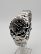 James Bond 007 'Thunderball' Black Divers  Watch Seiko TMI NH35 Auto Movt 100m.