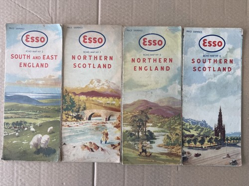 Esso vintage road - road,