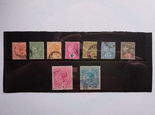 Ceylon stamps 1899 - stamps, 1900