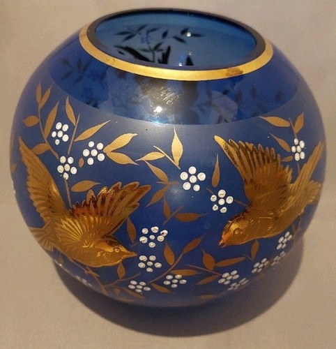 Bohemian cobalt blue glass - bohemian,