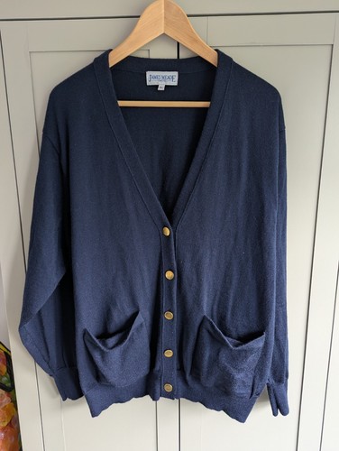 James meade navy merino wool - james,