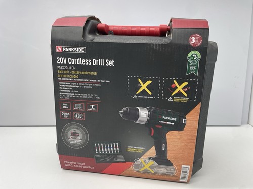 Parkside 20v cordless drill - parkside,