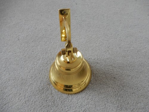 Brand new brass bell - new, 4"