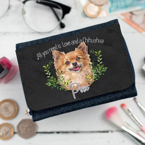 Personalised chihuahua purse - personalised,