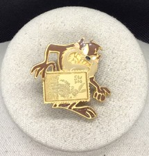 Vintage Costume 1997 U.S. Post Office Warner Bros Tasmanian Devil Pin R161