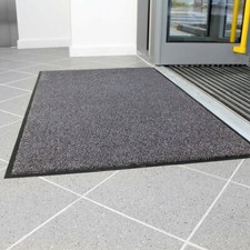 Heavy Duty Washable Rubber Mat DirtTrapper Easy Clean Anti Slip Entrance Doormat