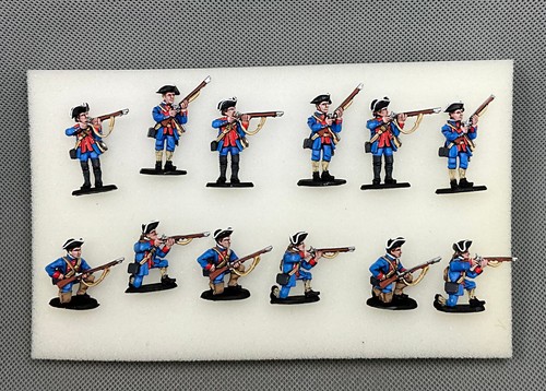 28mm french indian war - war, painted